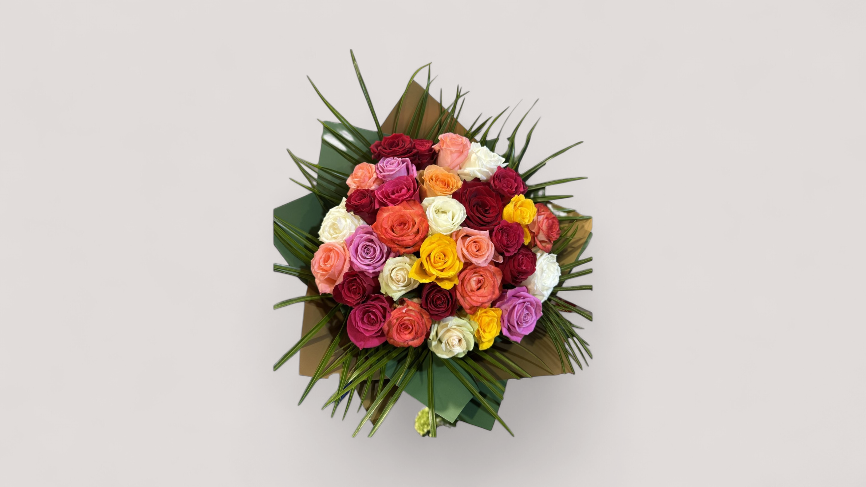 Buchet 31 trandafiri colorati