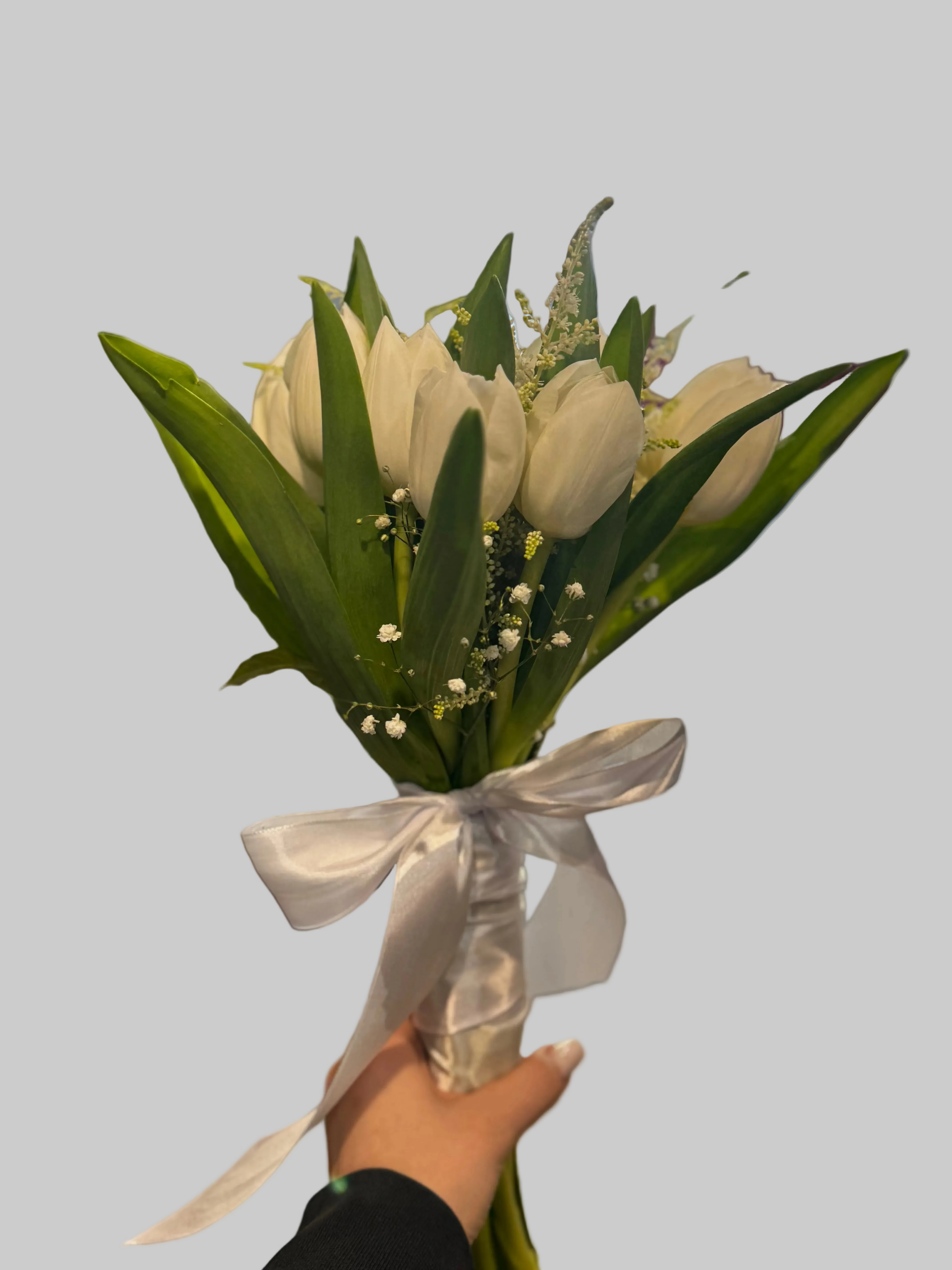 Buchet de mireasă cu lalele